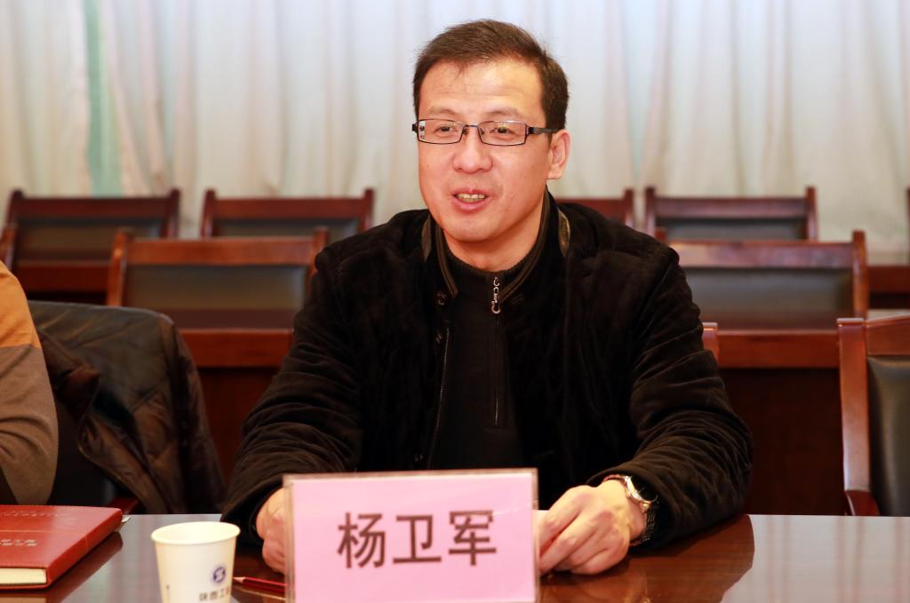 副院长杨卫军对李常青总经理一行表示欢迎
