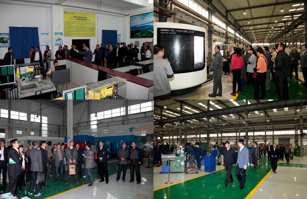 西宁城市职业技术学院同仁考察我院实训基地